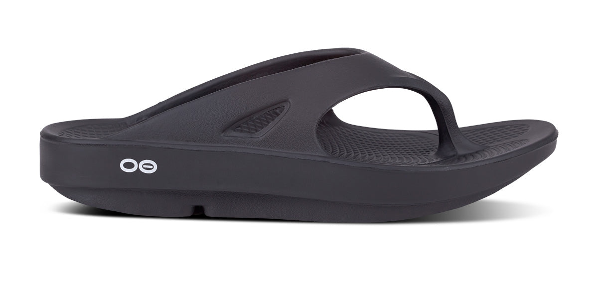OOFOS Women's OOriginal Flip-Flop Sandals - Black