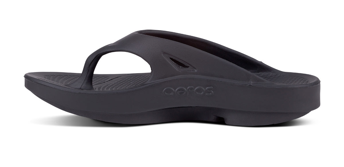 OOFOS Women's OOriginal Flip-Flop Sandals - Black