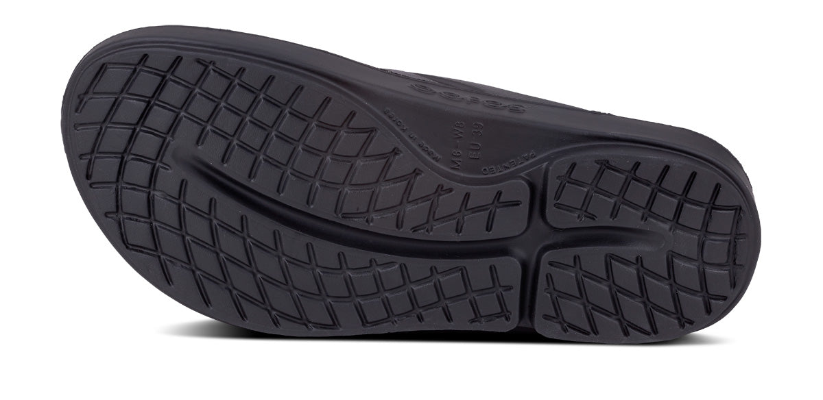 OOFOS Women's OOriginal Flip-Flop Sandals - Black