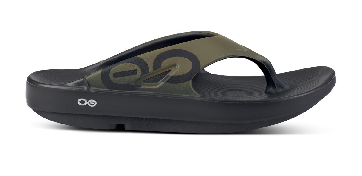 OOFOS Women's OOriginal Sport Flip-Flop Sandals - Tactical Green