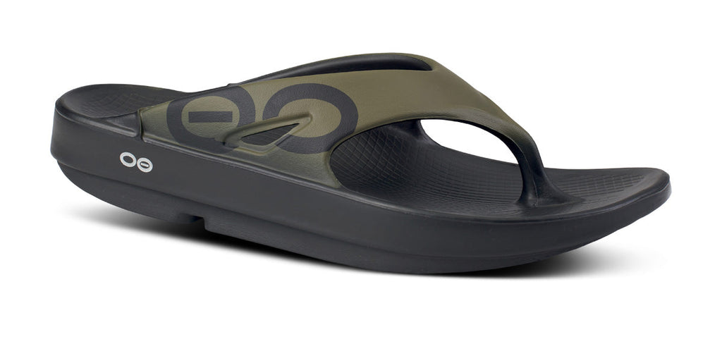 OOFOS Women's OOriginal Sport Flip-Flop Sandals - Tactical Green