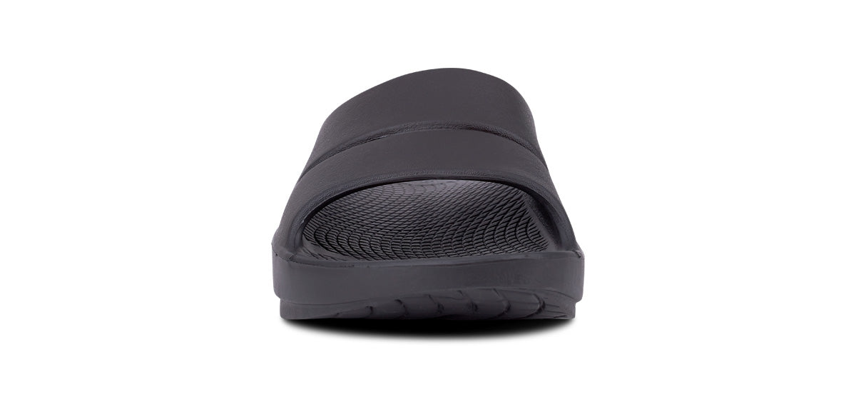 OOFOS Women's OOahh Slide Sandal - Black