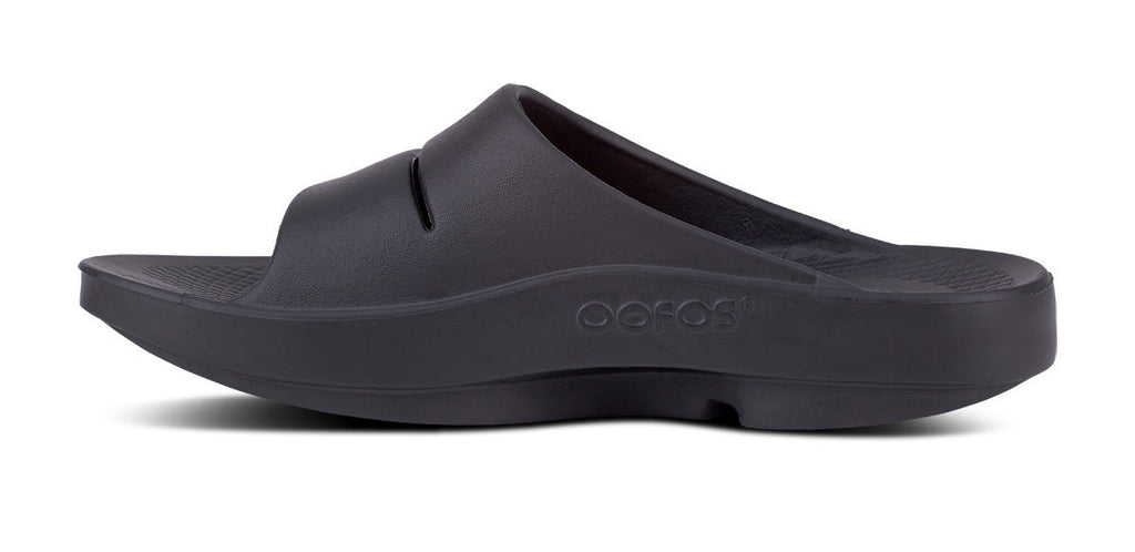 OOFOS Men's OOahh Slide Sandal - Black