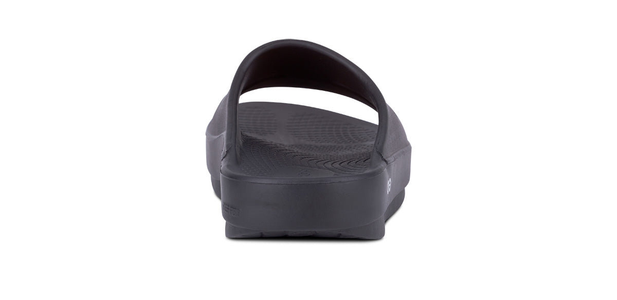 OOFOS Women's OOahh Slide Sandal - Black