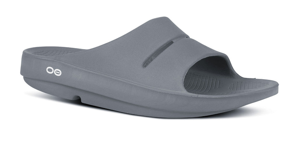 OOFOS Women's OOahh Slide Sandal - Slate