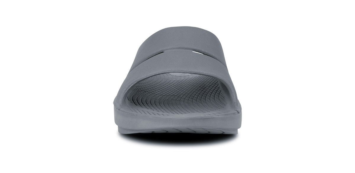 OOFOS Men's OOahh Slide Sandal - Slate