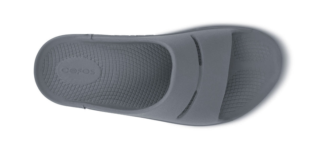 OOFOS Women's OOahh Slide Sandal - Slate