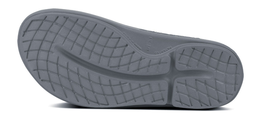 OOFOS Women's OOahh Slide Sandal - Slate