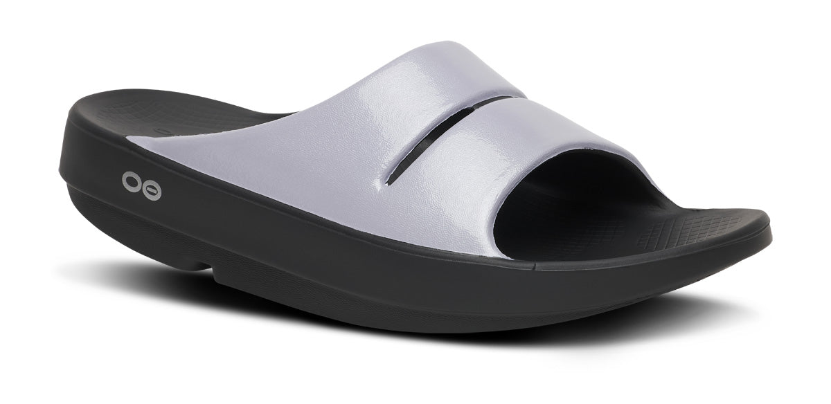 OOFOS Women's OOahh Luxe Slide Sandal - Lavender Bliss