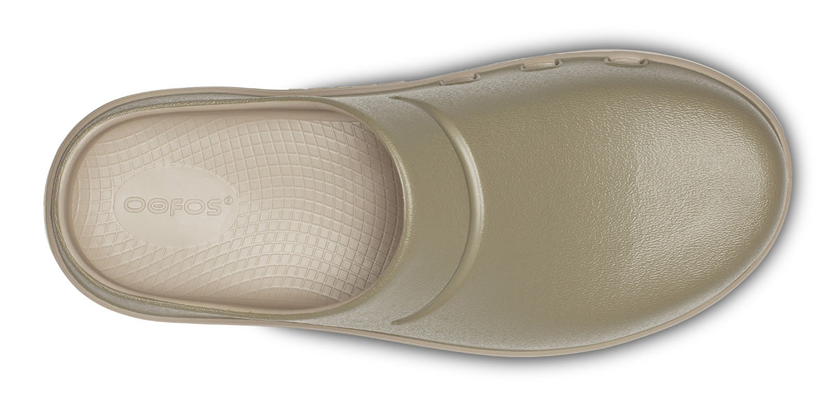 OOFOS Men's OOcloog Stacked Clog - Foliage