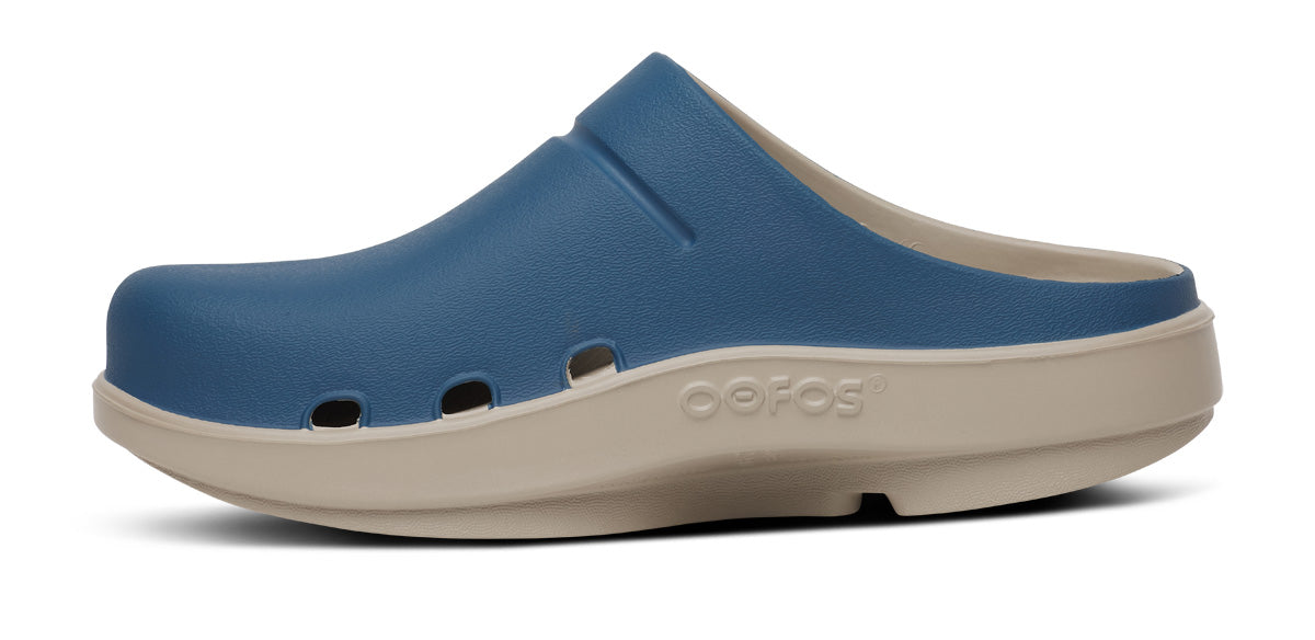OOFOS Women's OOcloog Luxe Clog - Moroccan Blue