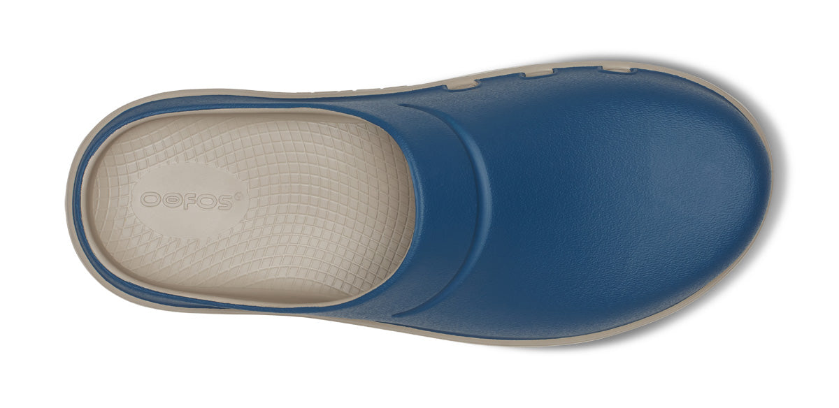OOFOS Women's OOcloog Luxe Clog - Moroccan Blue