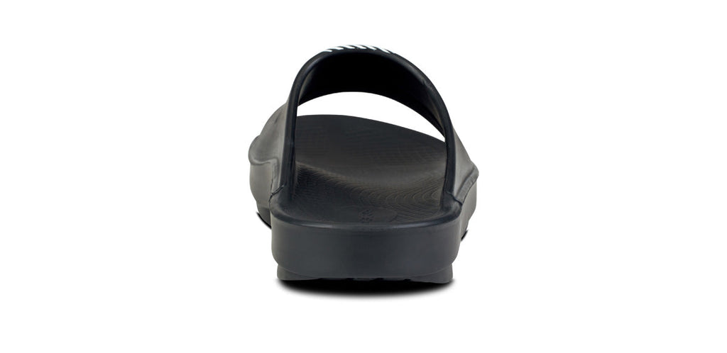 OOFOS FJ x Men's OOahh Sport Slide Sandal - Black