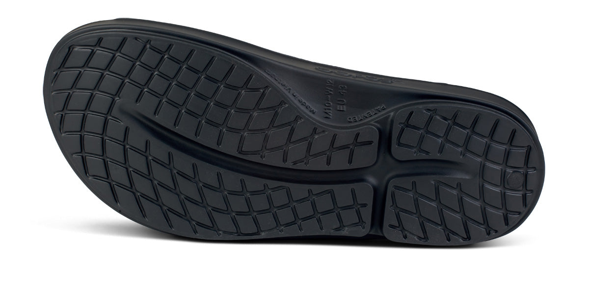 OOFOS FJ x Women's OOahh Sport Slide Sandal - Black