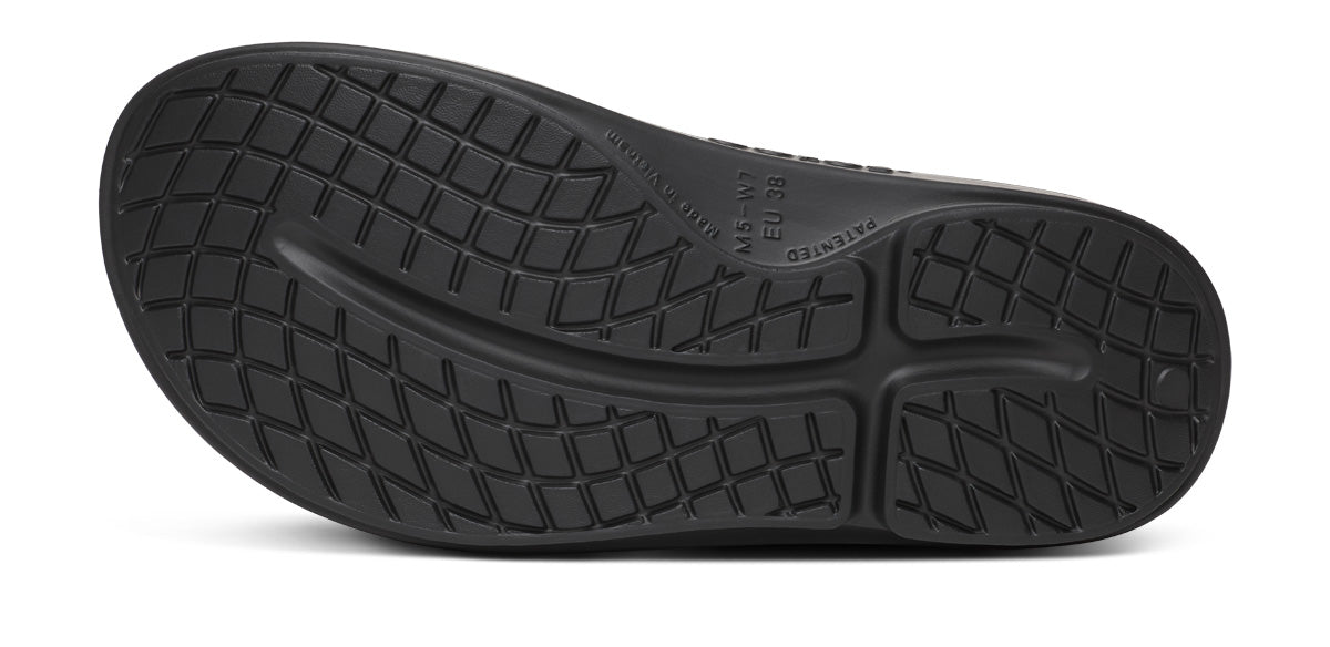 OOFOS Men's OOahh Sport Slide Sandal - Green Camo