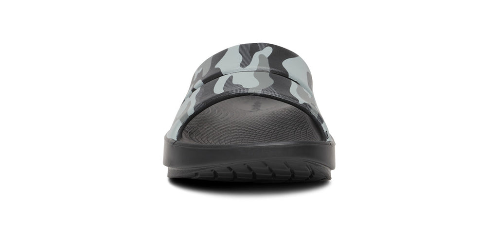 OOFOS Men's OOahh Sport Slide Sandal - Night Camo