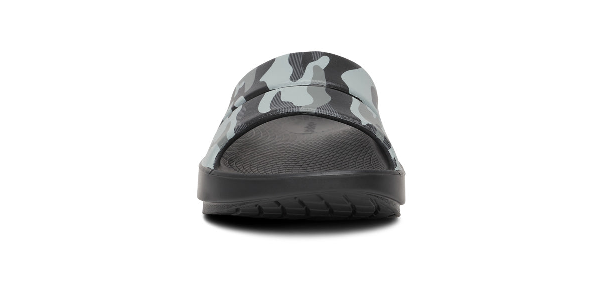 OOFOS Men's OOahh Sport Slide Sandal - Night Camo