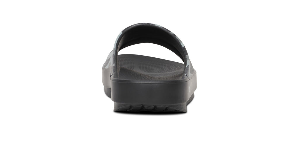 OOFOS Men's OOahh Sport Slide Sandal - Night Camo