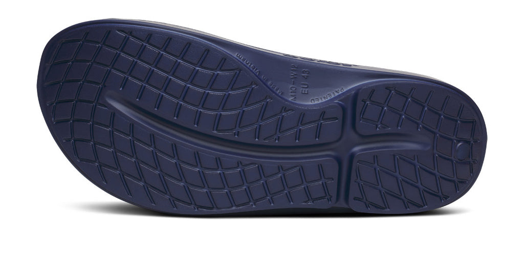 OOFOS FJ x Men's OOahh Sport Slide Sandal - Navy Camo