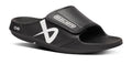 OOFOS BAUER x Men's OOahh Sport Flex Slide Sandals - Black