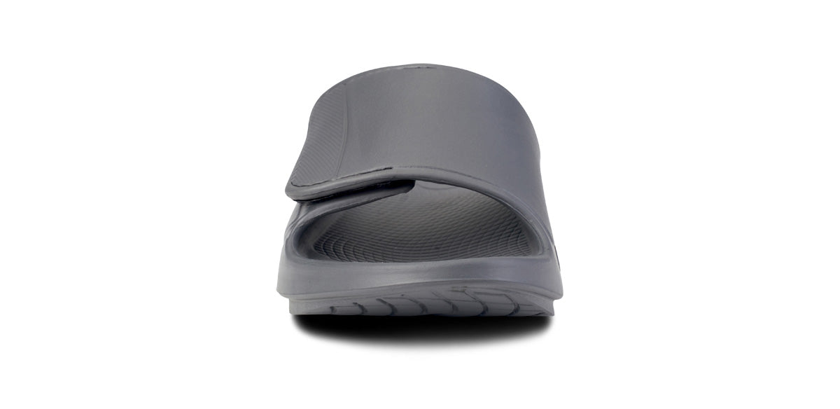 OOFOS Men's OOahh Sport Flex Slide Sandals - Slate