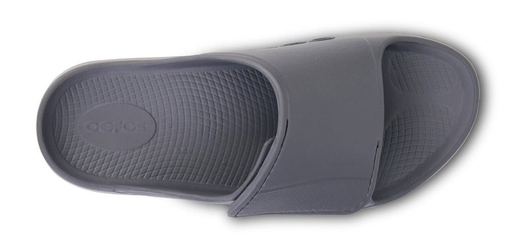OOFOS Women's OOahh Sport Flex Slide Sandals - Slate
