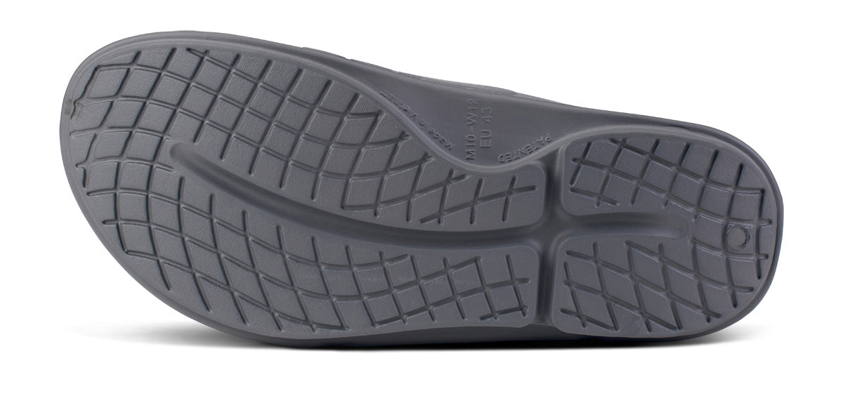 OOFOS Women's OOahh Sport Flex Slide Sandals - Slate