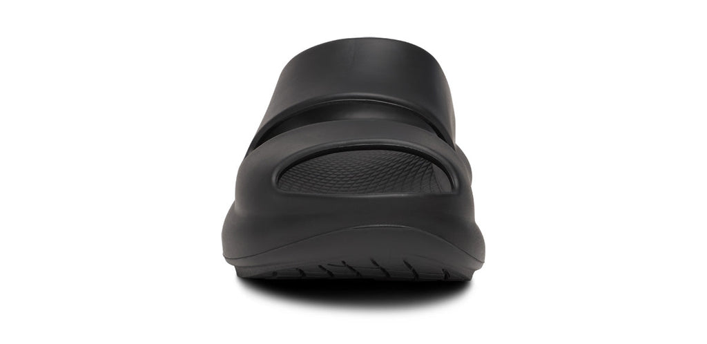 OOFOS Women's OOyea Slide Sandal - Black