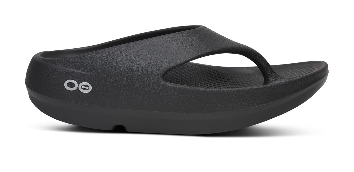 OOFOS Men's OOriginal PLUS Flip-Flop Sandals - Black