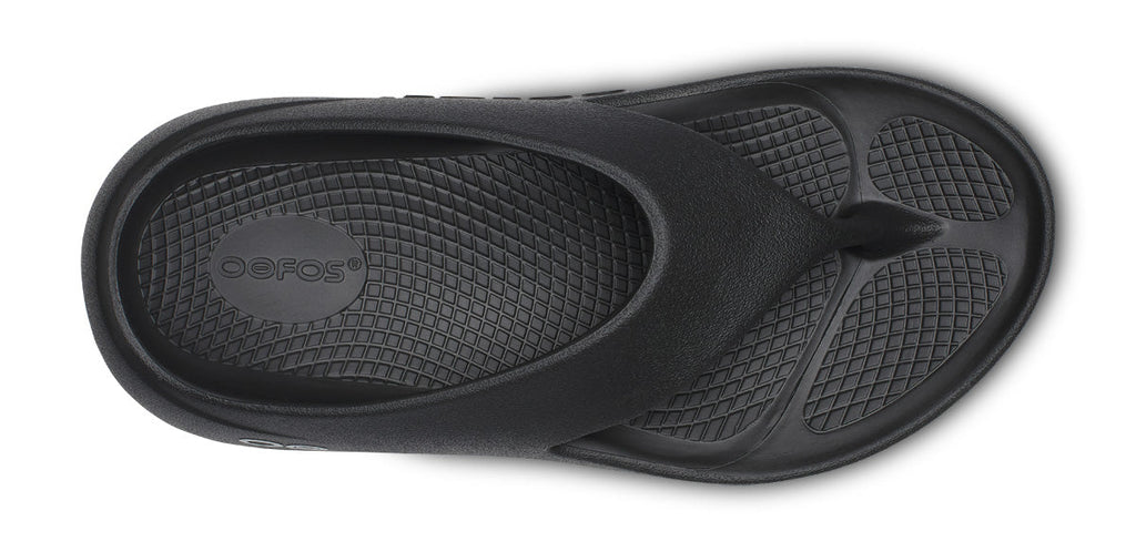 OOFOS Women's OOriginal PLUS Flip-Flop Sandals - Black