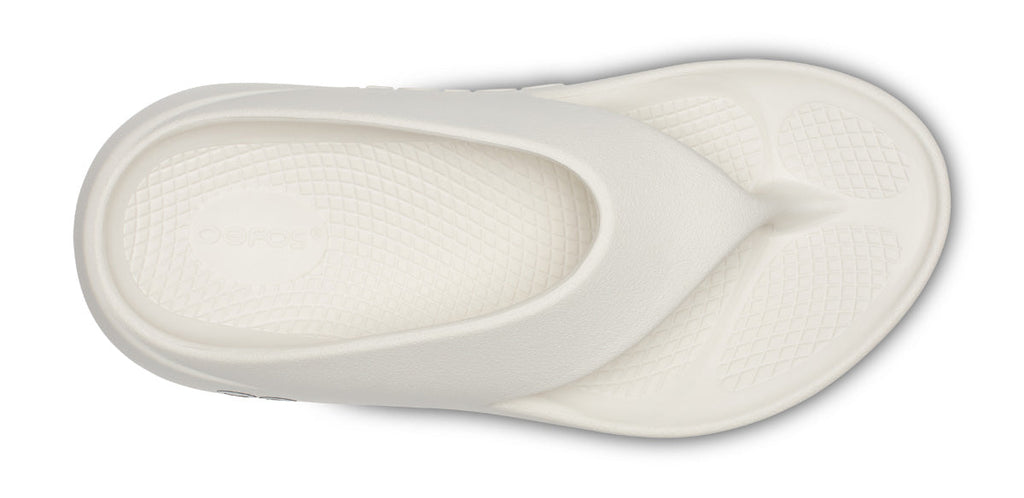 OOFOS Women's OOriginal PLUS Flip-Flop Sandals - Chalk
