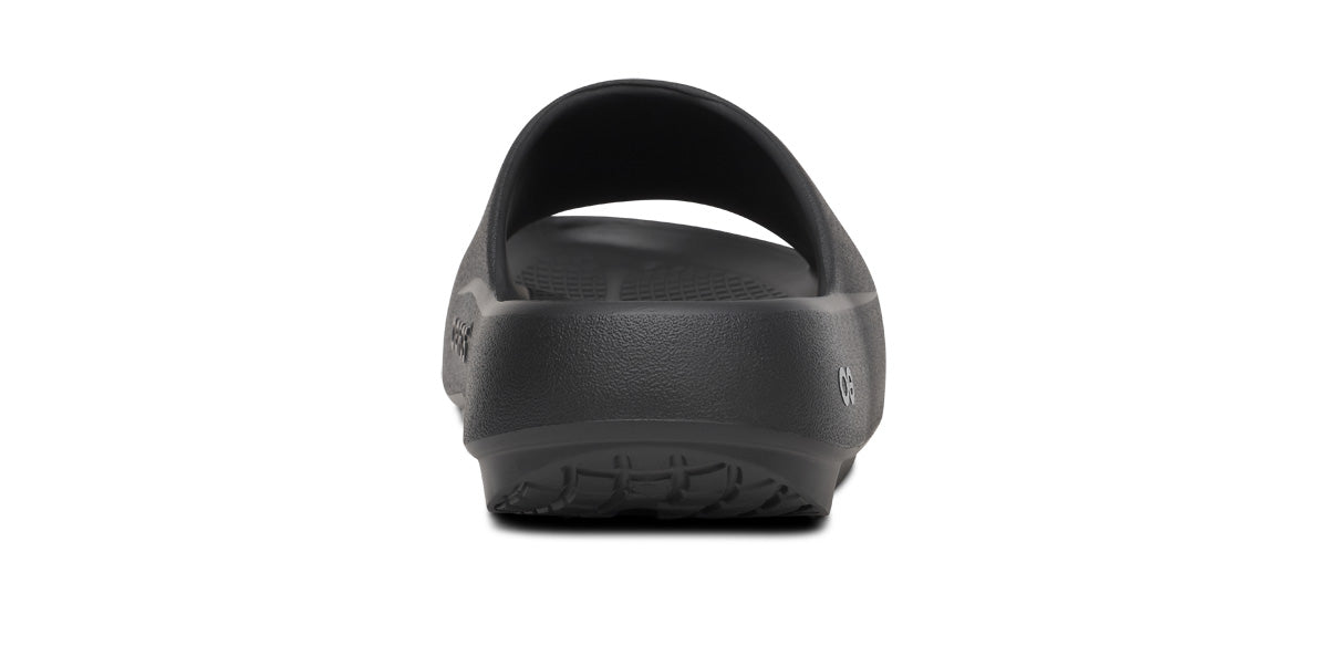 OOFOS Men's OOahh PLUS Slide Sandal - Black