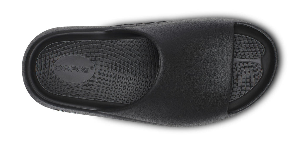 OOFOS Women's OOahh PLUS Slide Sandal - Black