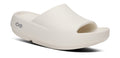 OOFOS Women's OOahh PLUS Slide Sandal - Chalk