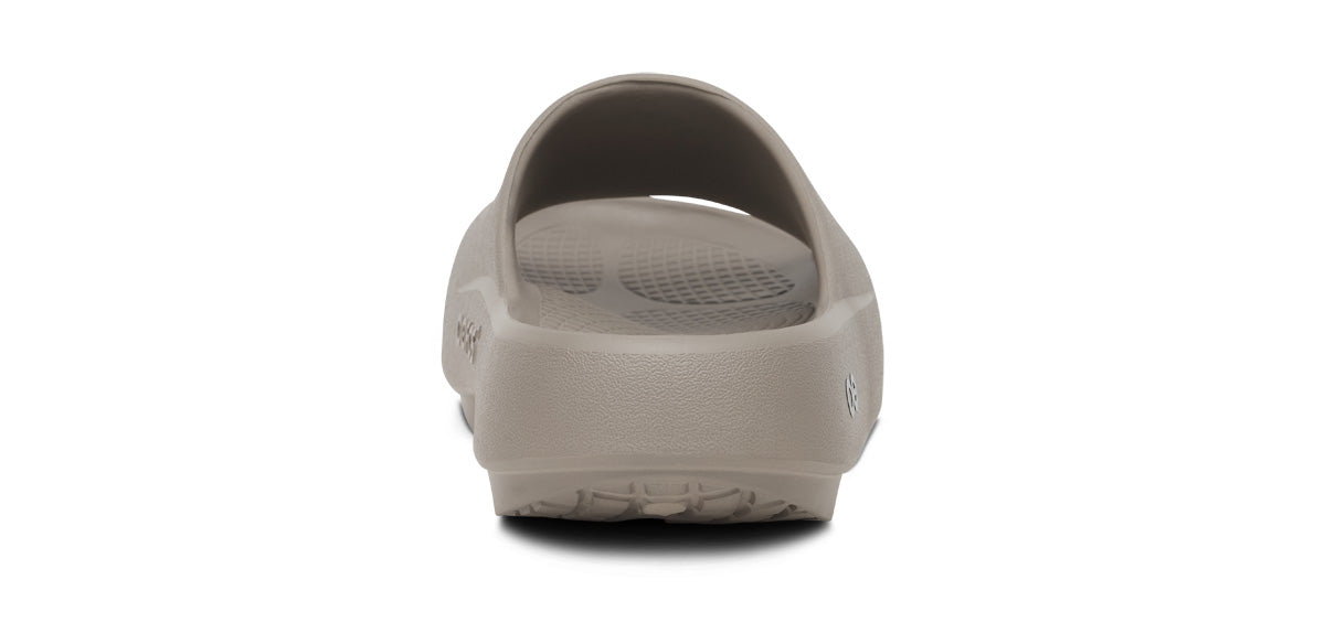 OOFOS Women's OOahh PLUS Slide Sandal - Driftwood