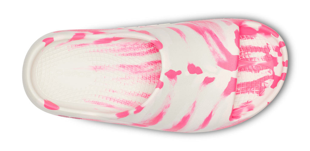 OOFOS Men's Limited Edition OOahh PLUS Slide Sandal - Project Pink