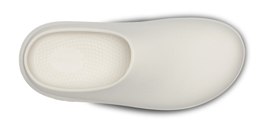 OOFOS Women's Cloog PLUS Clog - Chalk