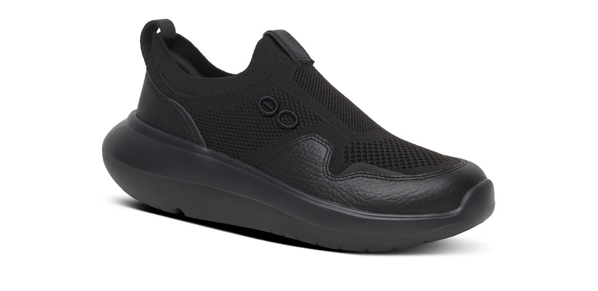 OOFOS Women's Glide Sneakers - Black