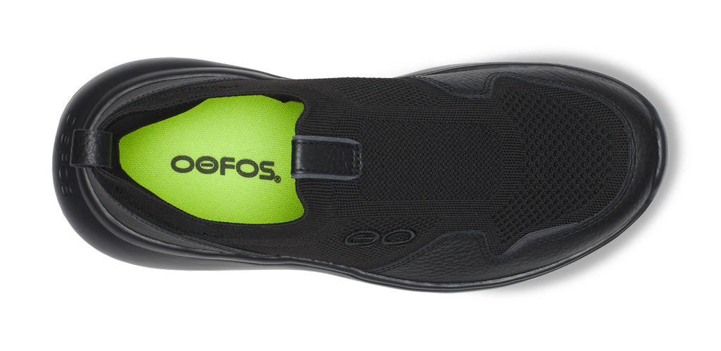 OOFOS Men's Glide Sneakers - Black