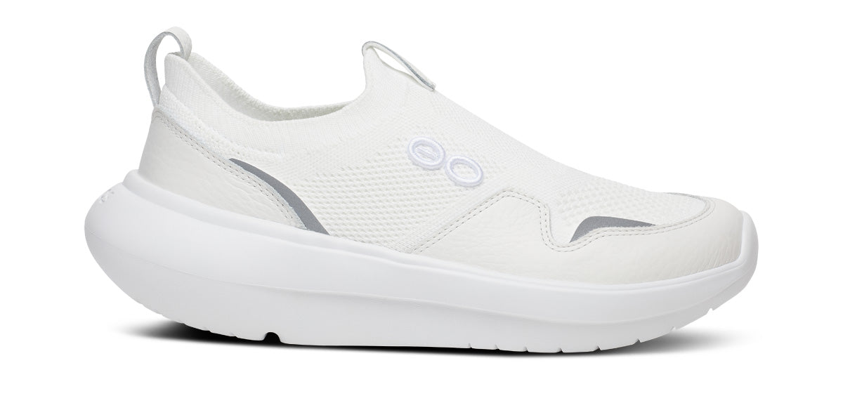 OOFOS Men's Glide Sneakers - White
