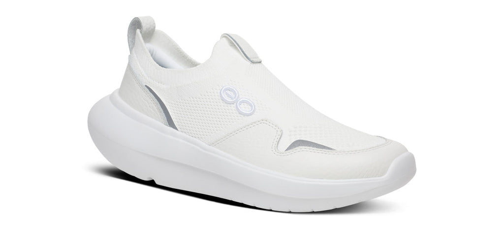 OOFOS Men's Glide Sneakers - White