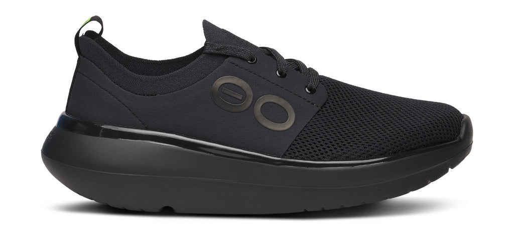 OOFOS Women's OOmy Stride Sneakers - Black
