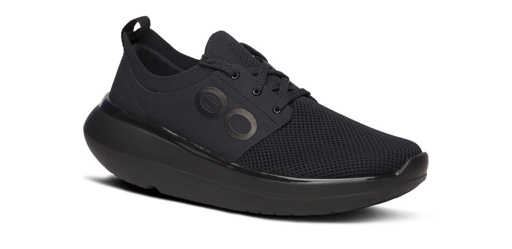 OOFOS Women's OOmy Stride Sneakers - Black
