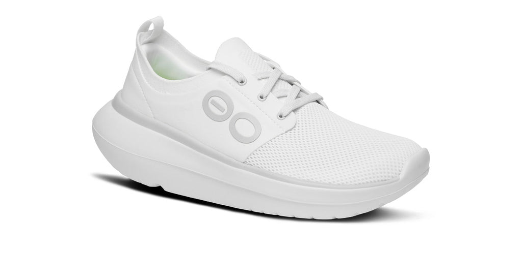 OOFOS Women's OOmy Stride Sneakers - White
