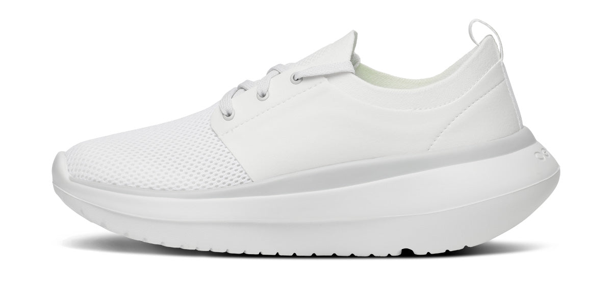 OOFOS Women's OOmy Stride Sneakers - White