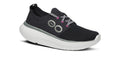 OOFOS Women's OOmy Stride Sneakers - White Black