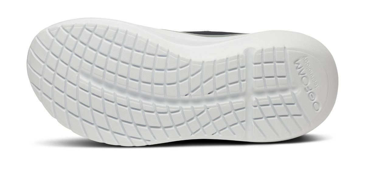 OOFOS Women's OOmy Stride Sneakers - White Black