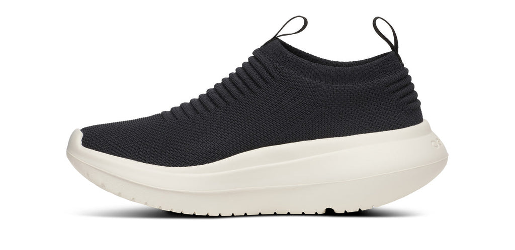 OOFOS Women's OOmy Zen Sneakers - Chalk Black