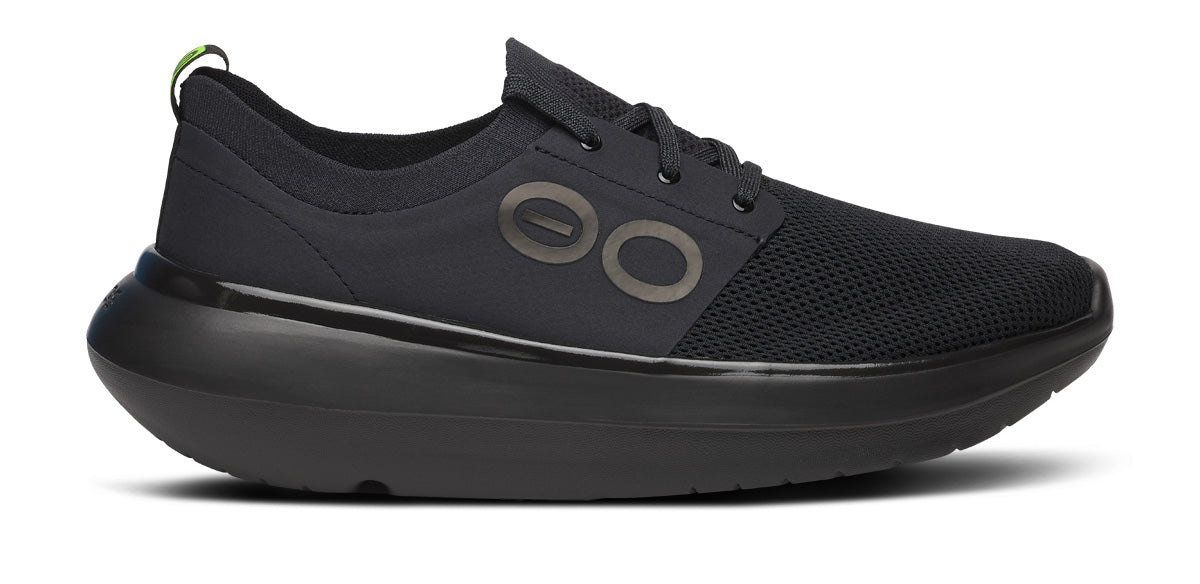 OOFOS Men's OOmy Stride Sneakers - Black