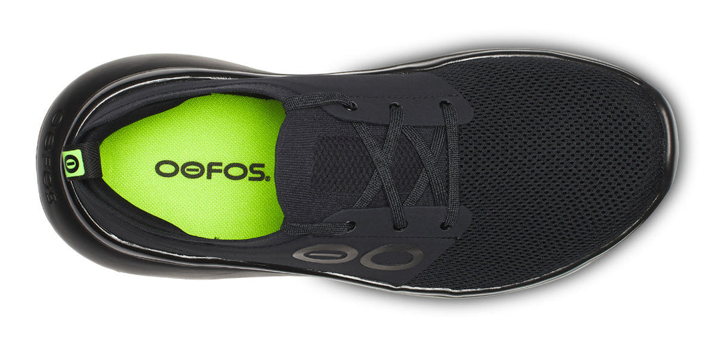OOFOS Men's OOmy Stride Sneakers - Black